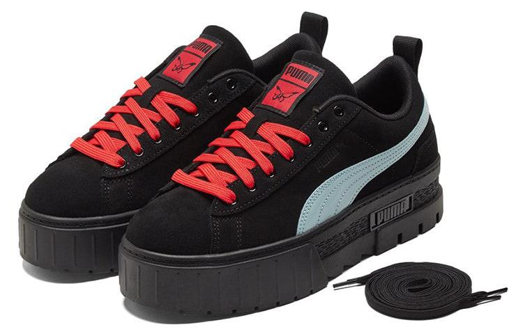 PUMA MAYZE SD DUA LIPA PUMA BLACK BLUE GLOW WOMENS