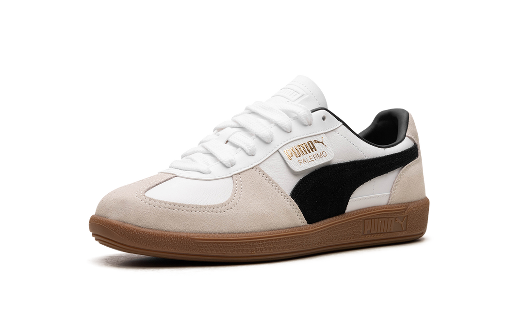 PUMA PALERMO LEATHER WHITE VAPOR GREY GUM