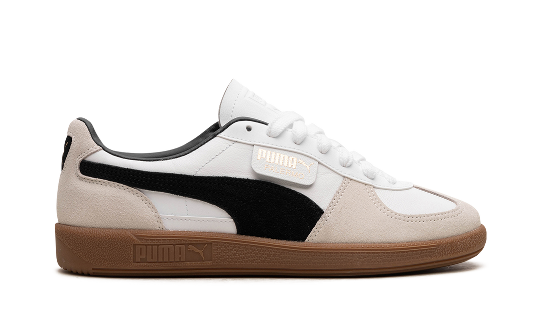PUMA PALERMO LEATHER WHITE VAPOR GREY GUM