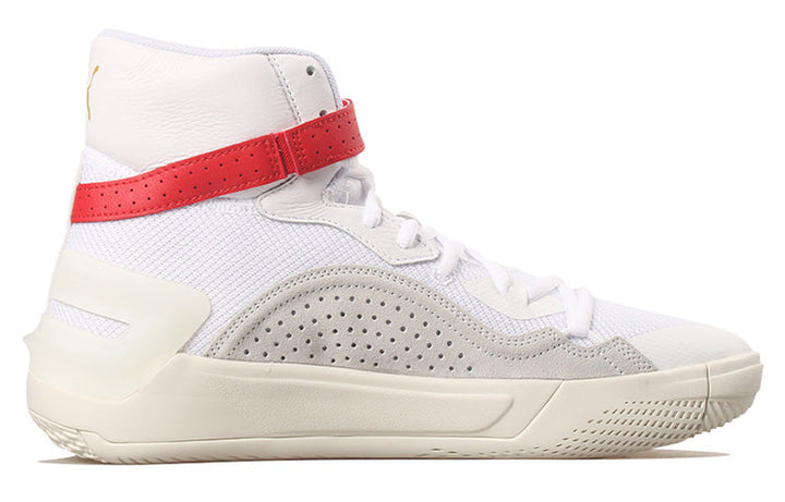 PUMA SKY MODERN WHITE HIGH RISK RED
