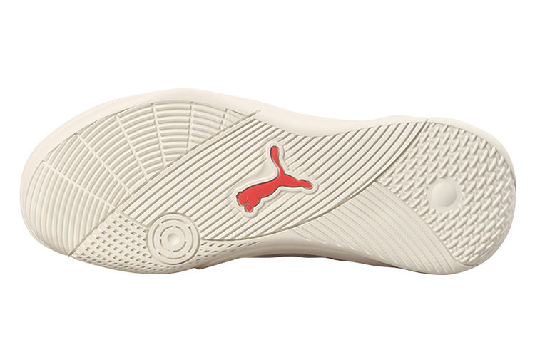 PUMA SKY MODERN WHITE HIGH RISK RED