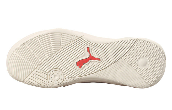 PUMA SKY MODERN WHITE HIGH RISK RED