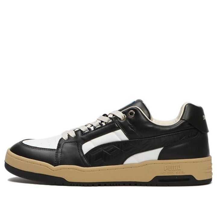 PUMA SLIPSTREAM LOW COURT MCM BLACK WHITE
