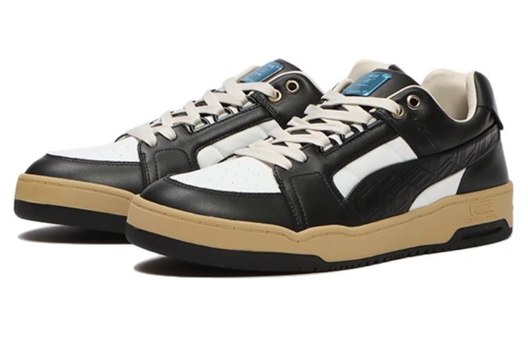 PUMA SLIPSTREAM LOW COURT MCM BLACK WHITE