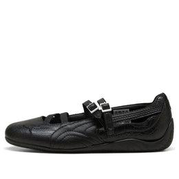 PUMA SPEEDCAT BALLET CROC PRINT BLACK WOMENS