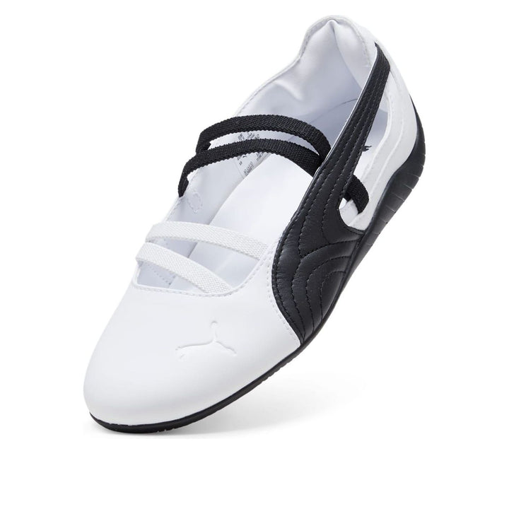 PUMA SPEEDCAT BALLET LEATHER WHITE BLACK WOMENS