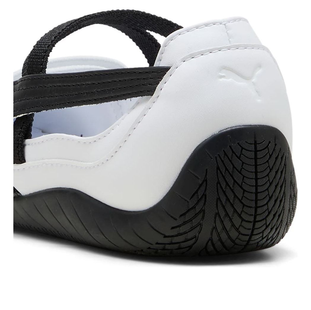 PUMA SPEEDCAT BALLET LEATHER WHITE BLACK WOMENS