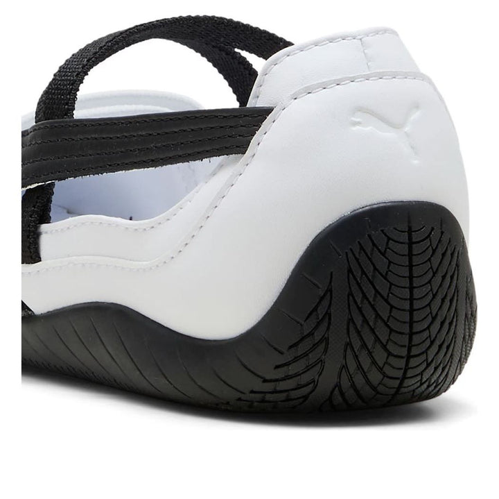 PUMA SPEEDCAT BALLET LEATHER WHITE BLACK WOMENS