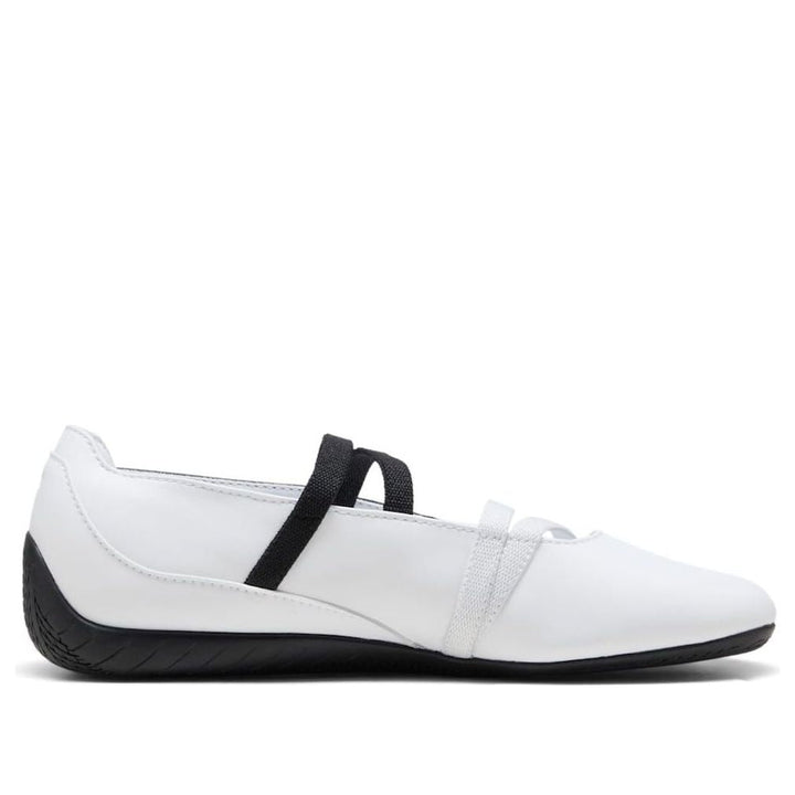 PUMA SPEEDCAT BALLET LEATHER WHITE BLACK WOMENS