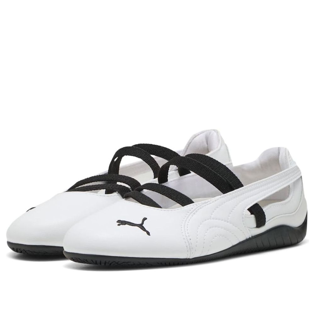 PUMA SPEEDCAT BALLET WHITE BLACK WOMENS