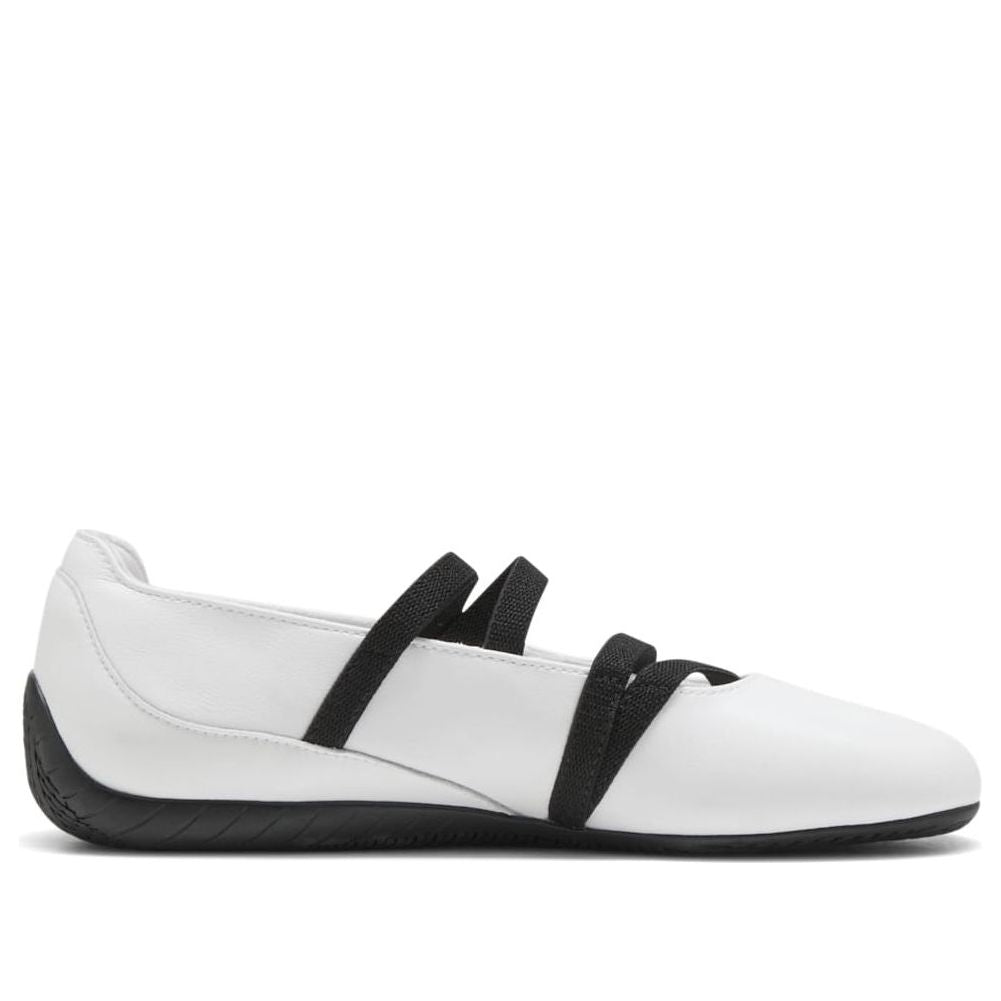 PUMA SPEEDCAT BALLET WHITE BLACK WOMENS