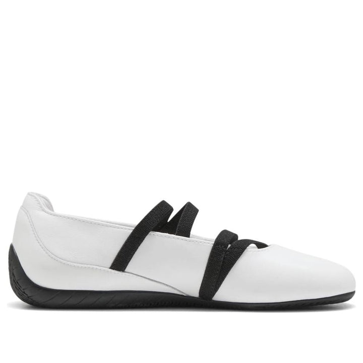 PUMA SPEEDCAT BALLET WHITE BLACK WOMENS
