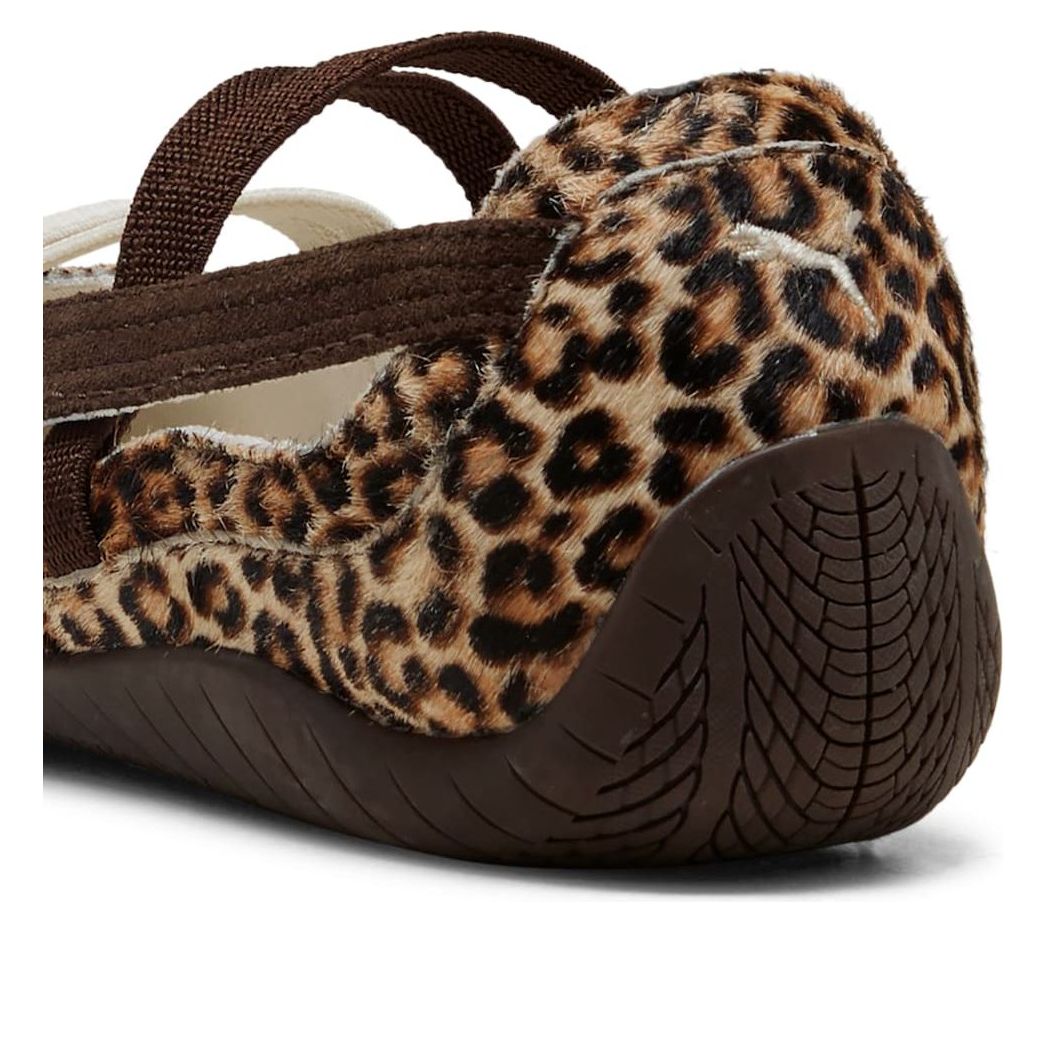 PUMA SPEEDCAT BALLET WILD LEOPARD PONY HAIR WOMENS