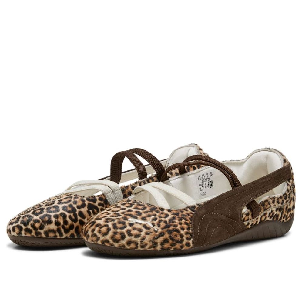 PUMA SPEEDCAT BALLET WILD LEOPARD PONY HAIR WOMENS