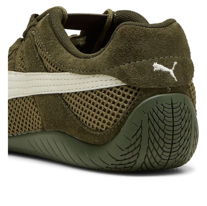 PUMA SPEEDCAT GO DARK OLIVE WARM WHITE WOMENS