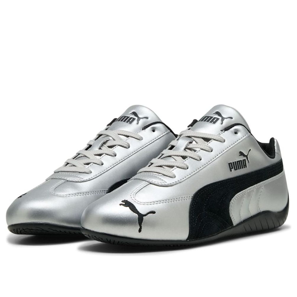 PUMA SPEEDCAT METALLIC SILVER BLACK