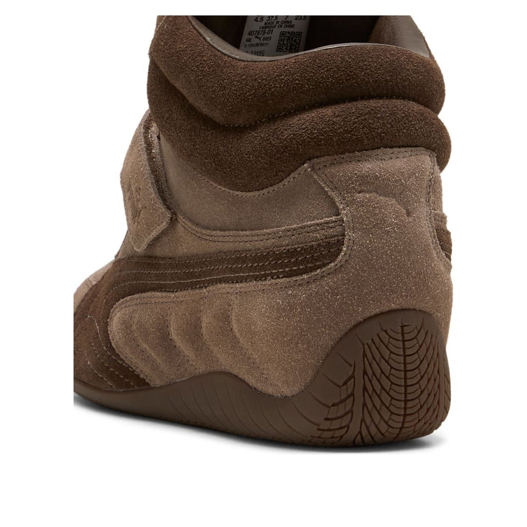PUMA SPEEDCAT WEDGE TOTALLY TAUPE CHOCOLATE WOMENS