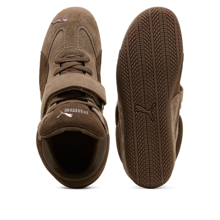 PUMA SPEEDCAT WEDGE TOTALLY TAUPE CHOCOLATE WOMENS