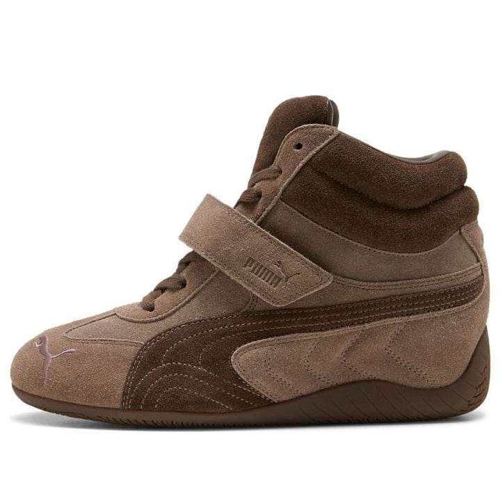 PUMA SPEEDCAT WEDGE TOTALLY TAUPE CHOCOLATE WOMENS