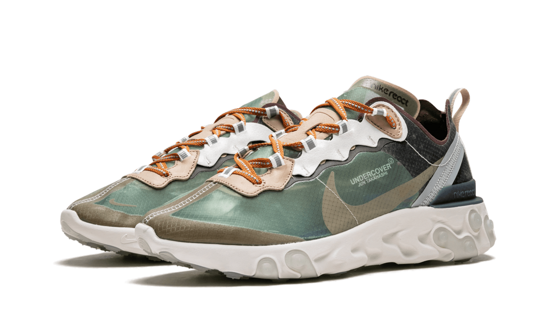NIKE REACT ELEMENT 87 GREEN MIST X UNDERCOVER
