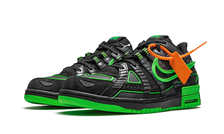 NIKE RUBBER DUNK X OFF WHITE GREEN STRIKE