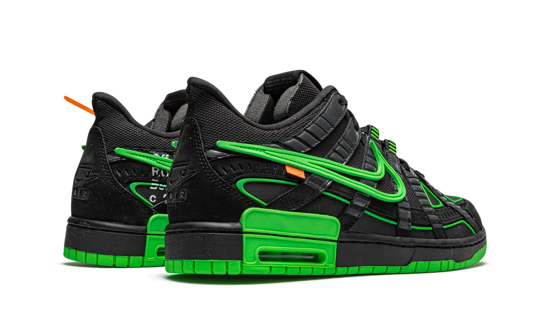 NIKE RUBBER DUNK X OFF WHITE GREEN STRIKE