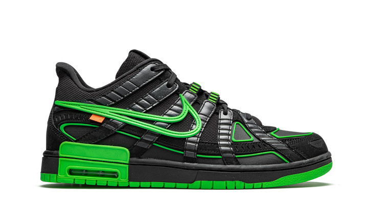 NIKE RUBBER DUNK X OFF WHITE GREEN STRIKE