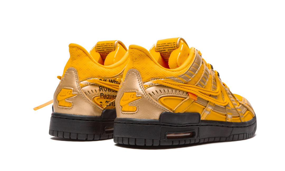 NIKE RUBBER DUNK X OFF WHITE UNIVERSITY GOLD