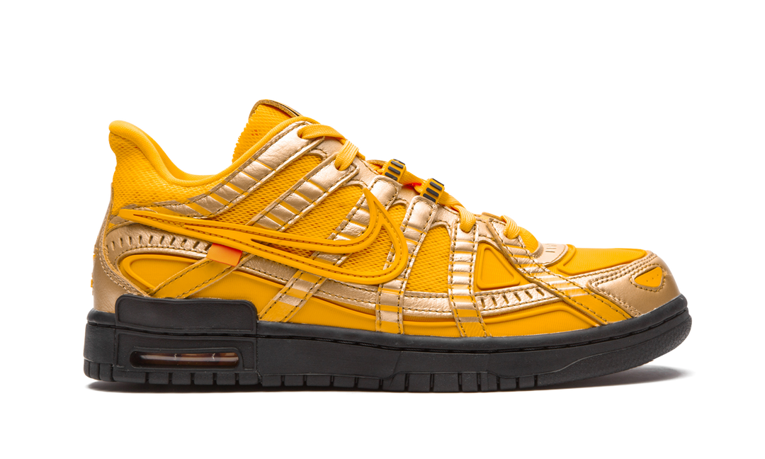 NIKE RUBBER DUNK X OFF WHITE UNIVERSITY GOLD