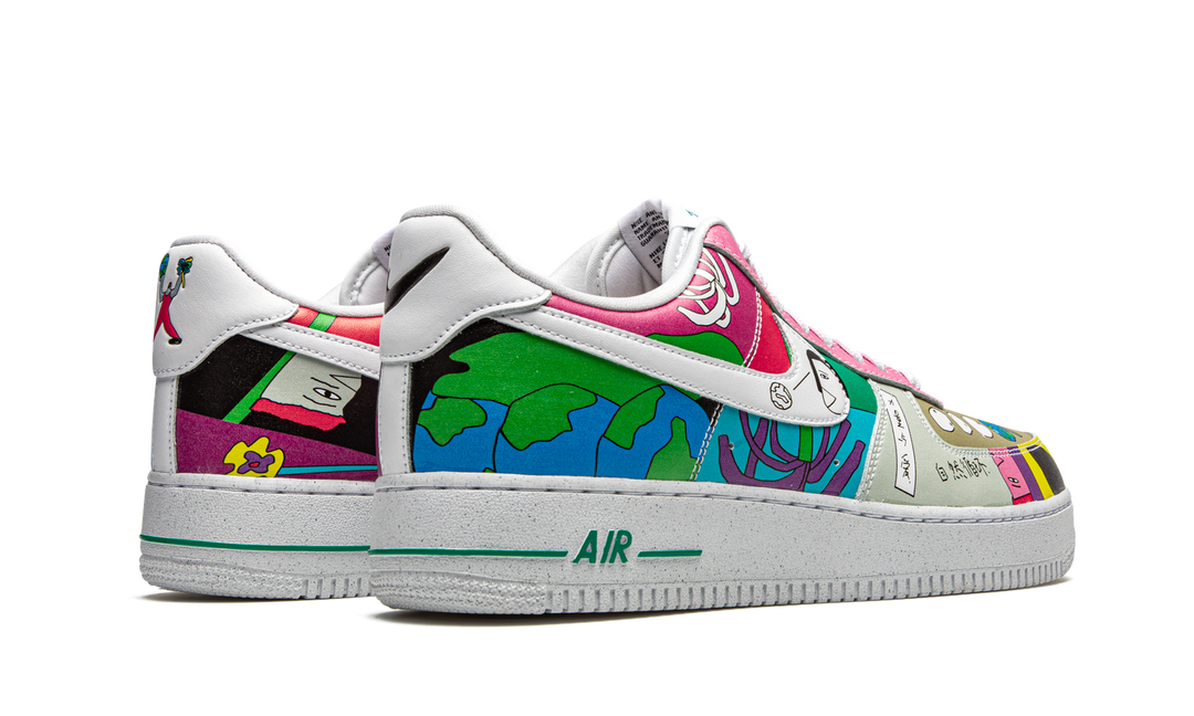 RUOHAN WANG X NIKE AIR FORCE 1 LOW WHITE MULTI