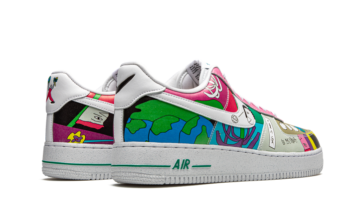 RUOHAN WANG X NIKE AIR FORCE 1 LOW WHITE MULTI