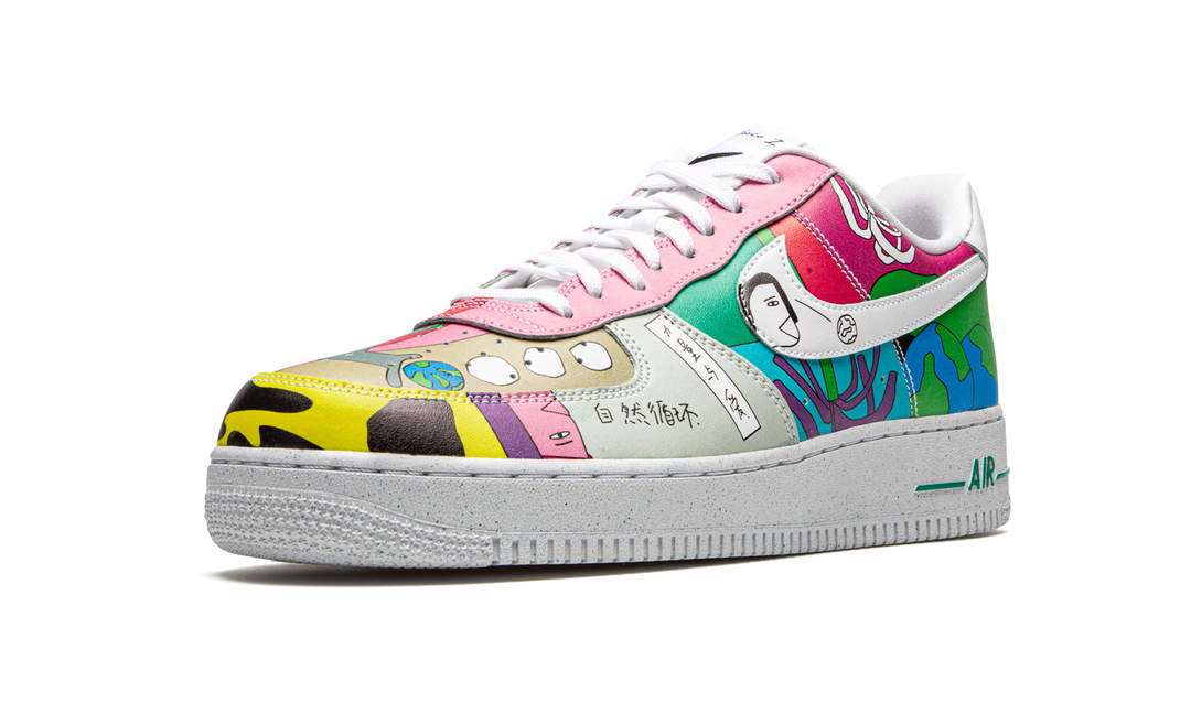 RUOHAN WANG X NIKE AIR FORCE 1 LOW WHITE MULTI