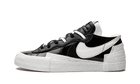 SACAI X NIKE BLAZER LOW BLACK WHITE PATENT