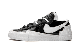 SACAI X NIKE BLAZER LOW BLACK WHITE PATENT