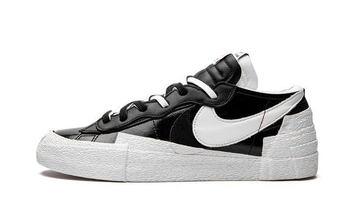 SACAI X NIKE BLAZER LOW BLACK WHITE PATENT