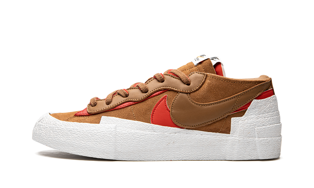 SACAI X NIKE BLAZER LOW BRITISH TAN