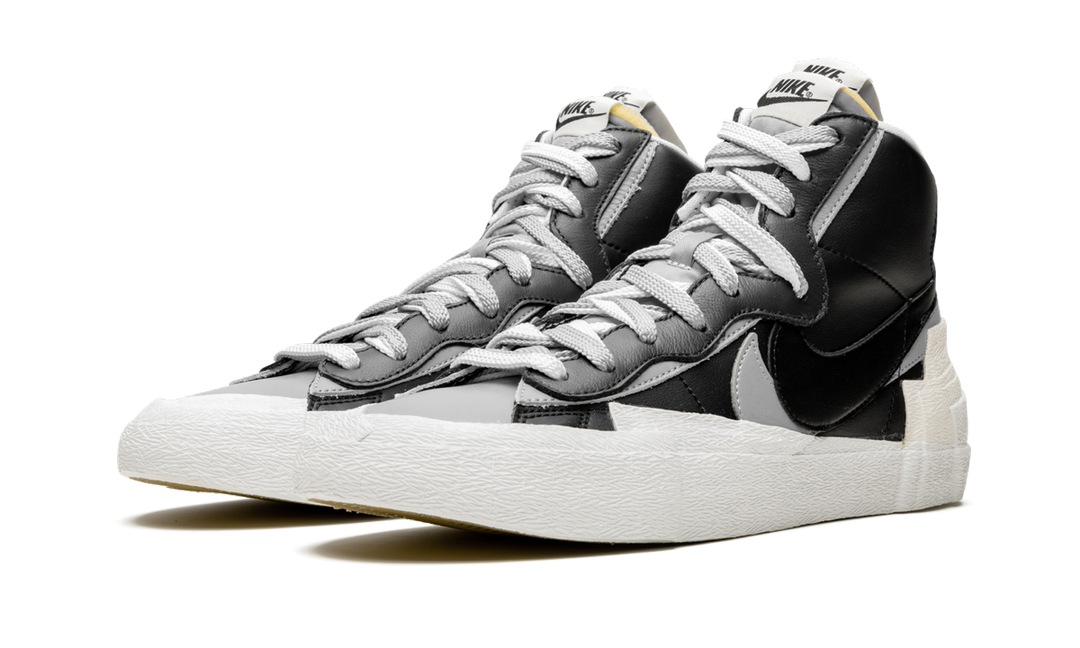 SACAI X NIKE BLAZER MID BLACK GREY