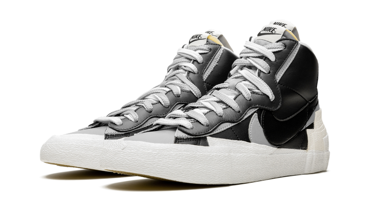 SACAI X NIKE BLAZER MID BLACK GREY