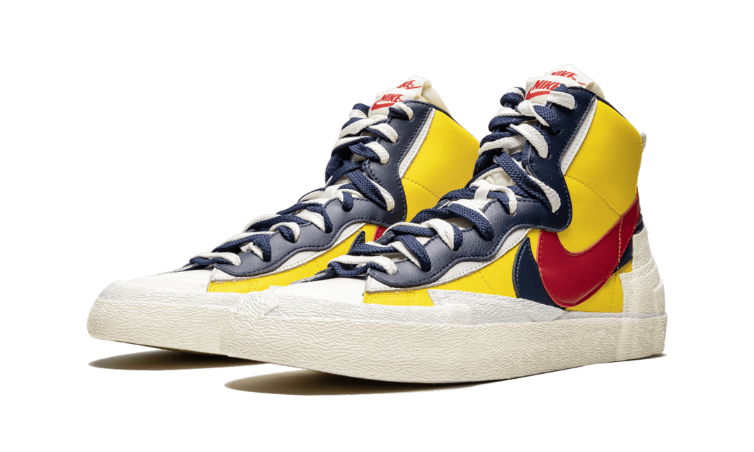 SACAI X NIKE BLAZER MID MAIZE NAVY