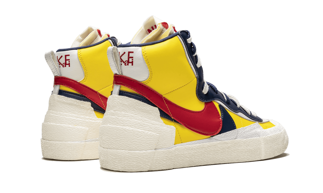 SACAI X NIKE BLAZER MID MAIZE NAVY
