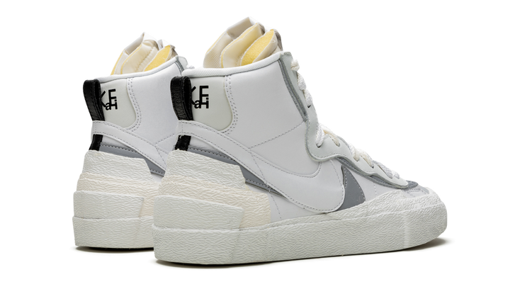 SACAI X NIKE BLAZER MID WHITE GREY