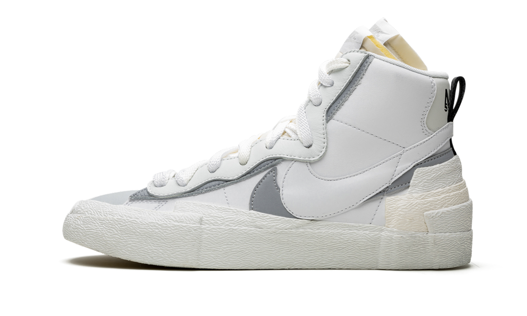 SACAI X NIKE BLAZER MID WHITE GREY