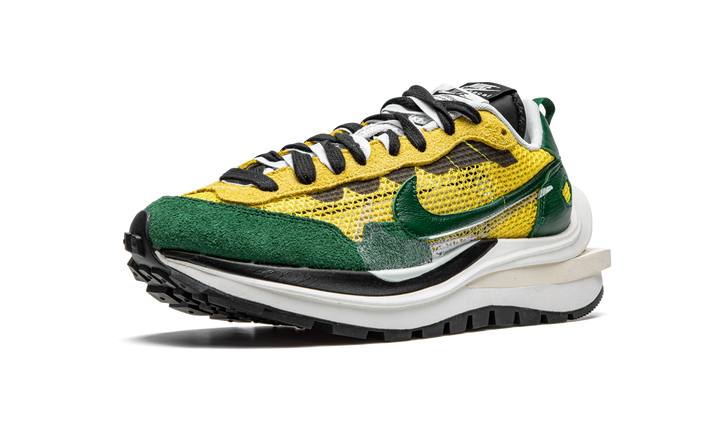 SACAI X NIKE VAPORWAFFLE TOUR YELLOW STADIUM GREEN