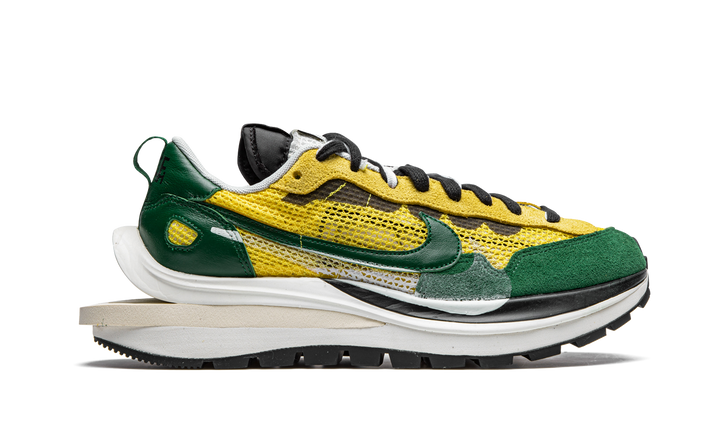 SACAI X NIKE VAPORWAFFLE TOUR YELLOW STADIUM GREEN