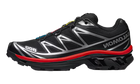 SALOMON XT-6 BLACK FIERY RED SILVER