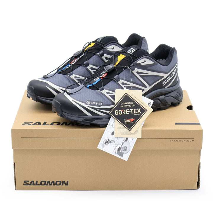 SALOMON XT-6 GORE-TEX BLACK LUNAR ROCK