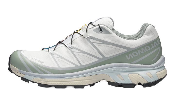 SALOMON XT-6 GORE-TEX WHITE GREEN MILIEU