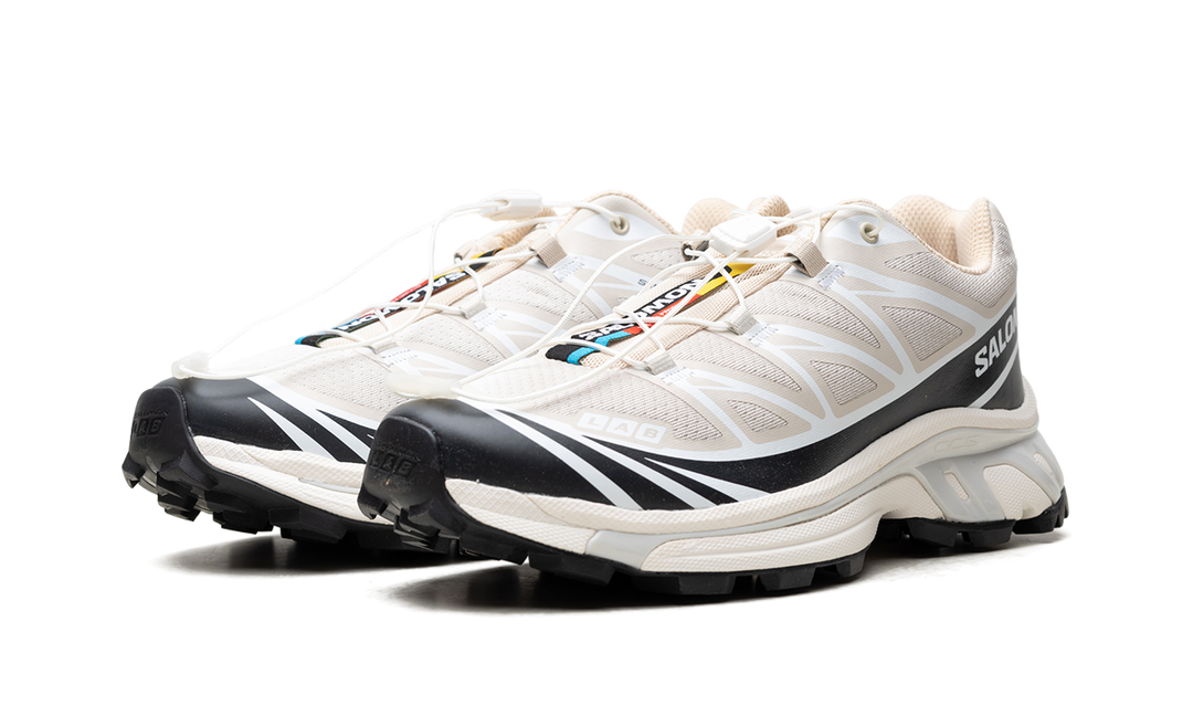 SALOMON XT-6 RAINY DAY BLACK WHITE