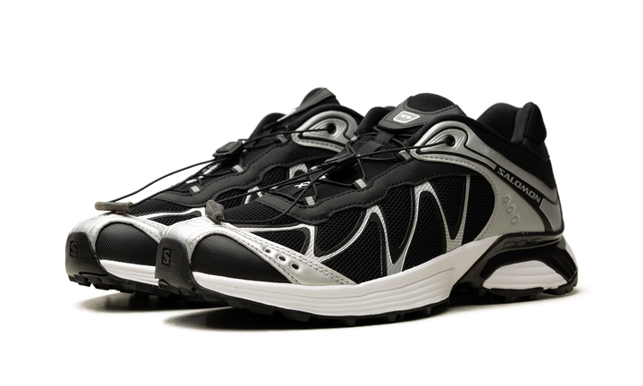 SALOMON XT-WHISPER BLACK FOOTWEAR SILVER WHITE