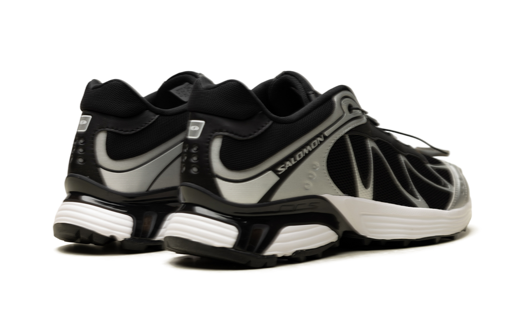 SALOMON XT-WHISPER BLACK FOOTWEAR SILVER WHITE
